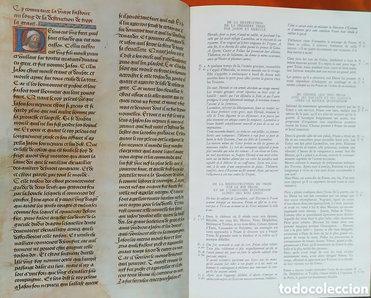 Libros de segunda mano: Histoire de la destruction de troye la grant - Foto 6
