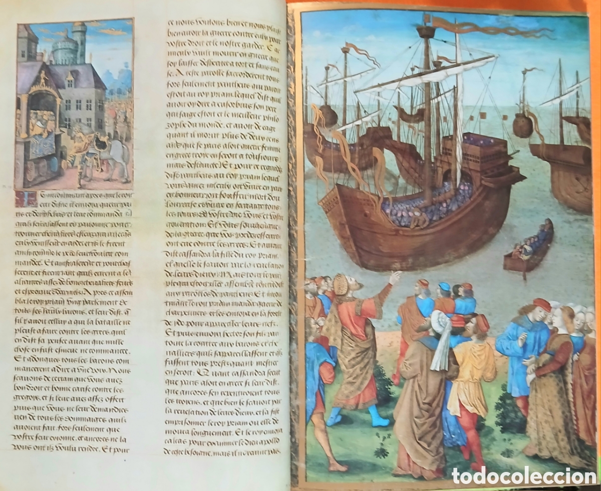 Libros de segunda mano: Histoire de la destruction de troye la grant - Foto 9