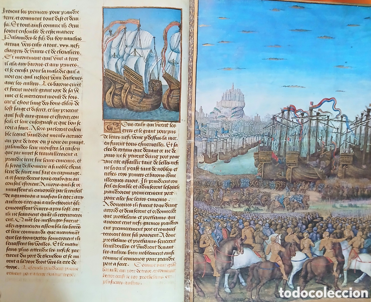 Libros de segunda mano: Histoire de la destruction de troye la grant - Foto 11