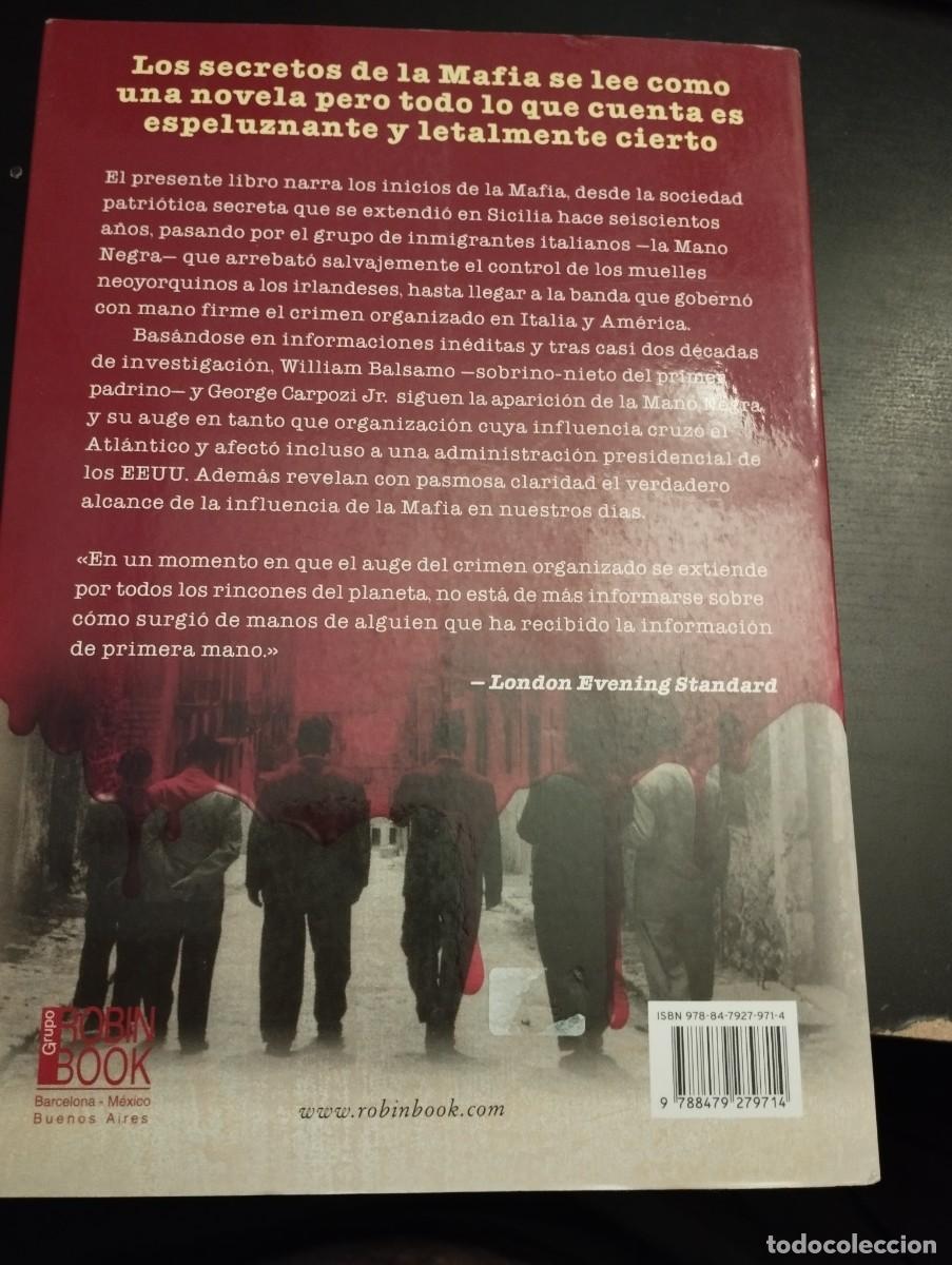Libros de segunda mano: LOS SECRETOS DE LA MAFIA (ROBINBOOK) - Foto 2