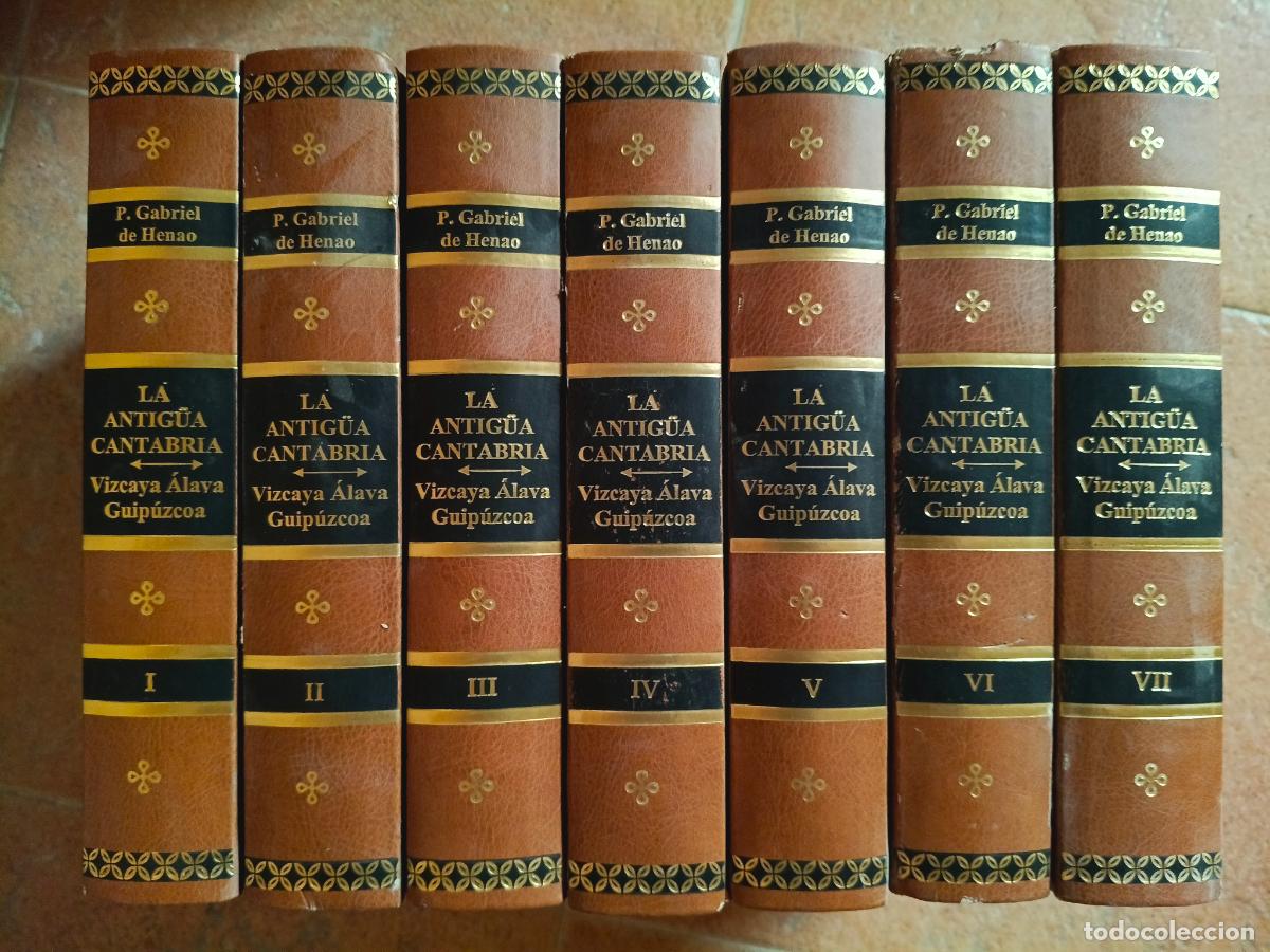Libros de segunda mano: AVERIGUACIONES DE LAS ANTIG&Uuml;EDADES DE CANTABRIA (VIZCAYA, GUIP&Uacute;ZCOA Y ALAVA). P. GABRIEL DE HENAO. 7