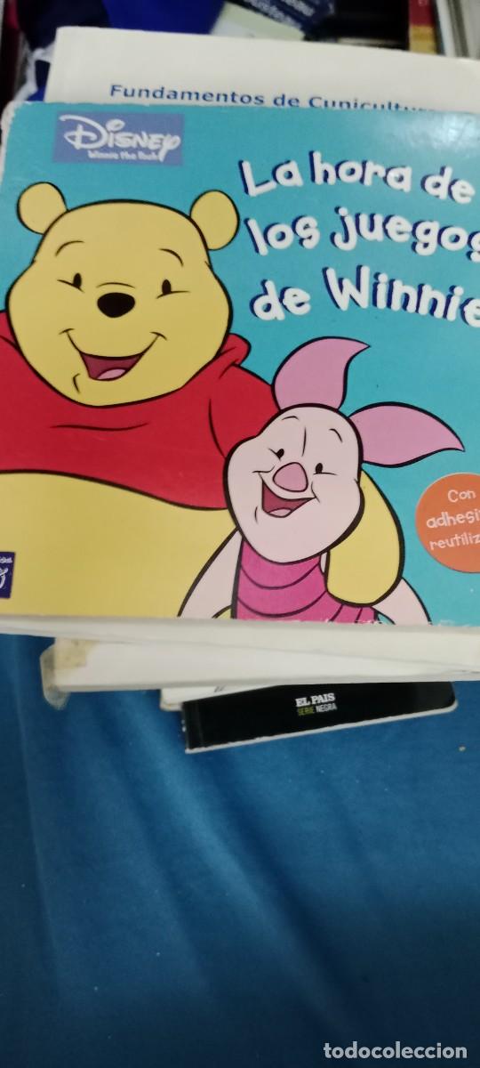 Libros de segunda mano: LA HORA DE LOS JUEGOS DE WINNIE DISNEY LIBRO M-58