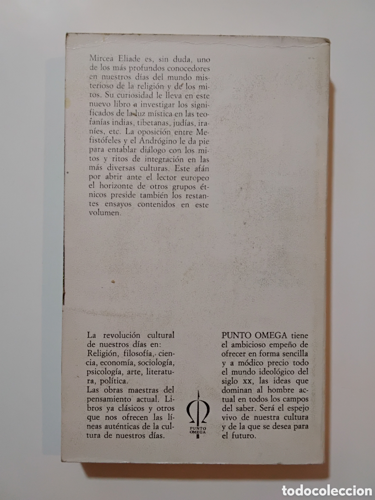 Libros de segunda mano: Mircea Eliade &mdash; Mefist&oacute;feles y el andr&oacute;gino &mdash; Ediciones Guadarrama, 1969 - Foto 2