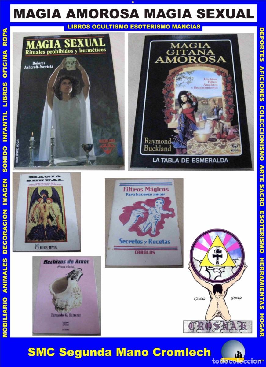 Libros de segunda mano: 5 Libros MAGIA AMOROSA MAGIA SEXUAL de CROSNAK