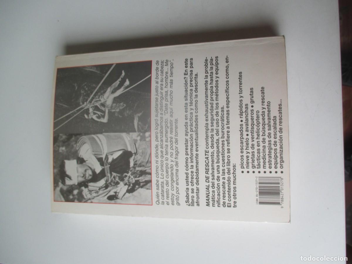 Libros de segunda mano: TIM J. SETNICKA Manual de rescate W40480 - Foto 3