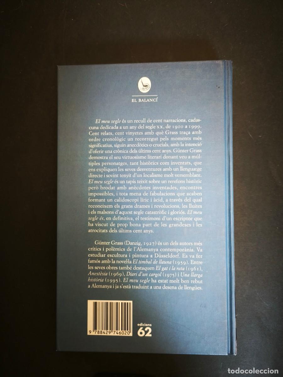 Libros de segunda mano: El meu segle - G&uuml;nter Grass - Foto 2