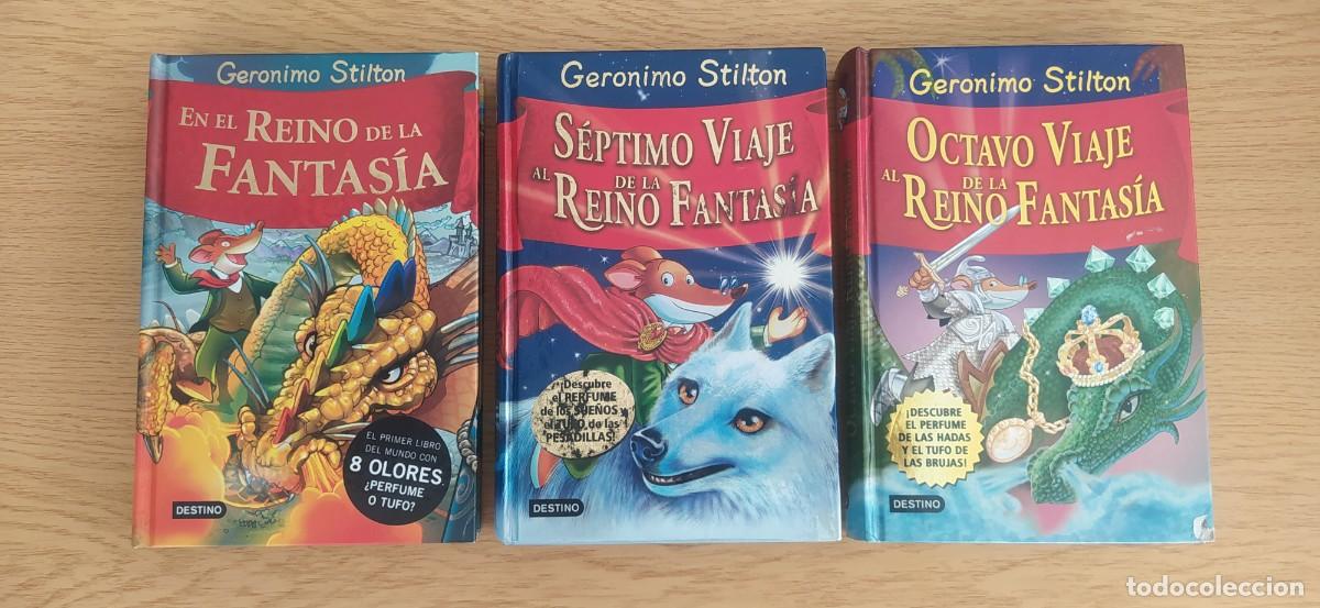 Gebrauchte B&uuml;cher: GER&Oacute;NIMO STILTON EN EL REINO DE LA FANTAS&Iacute;A S&Eacute;PTIMO Y OCTAVO VIAJE