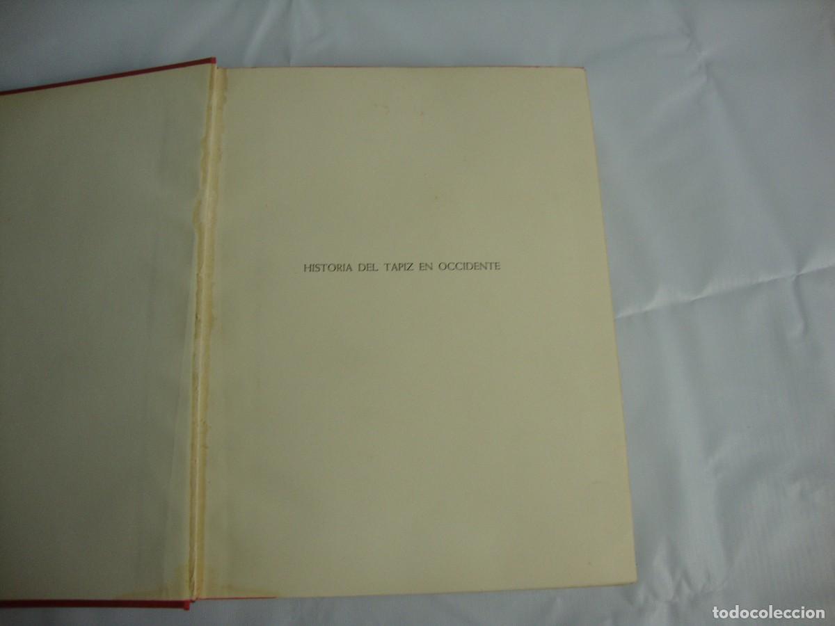 Libros de segunda mano: Historia del tapiz en occidente Seix Barral - Foto 2
