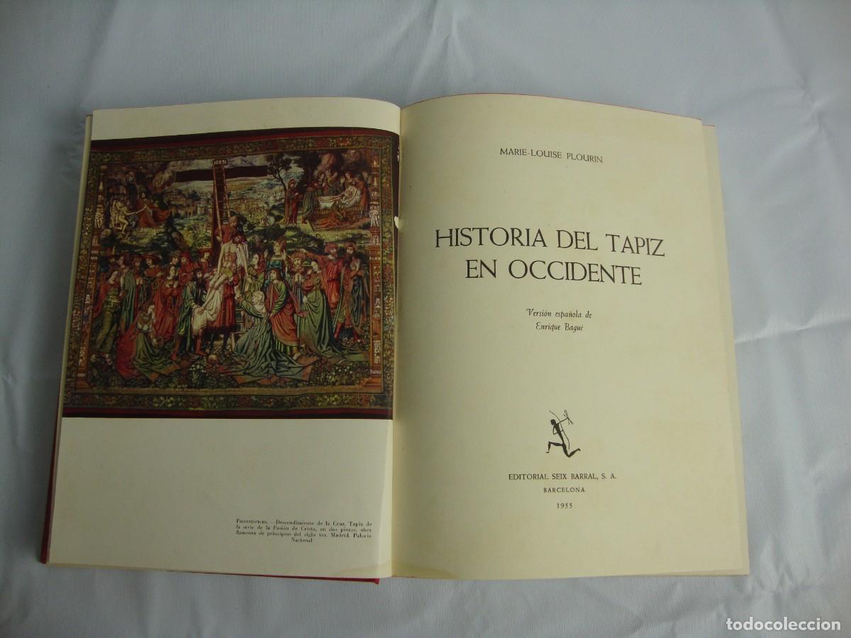 Libros de segunda mano: Historia del tapiz en occidente Seix Barral - Foto 3