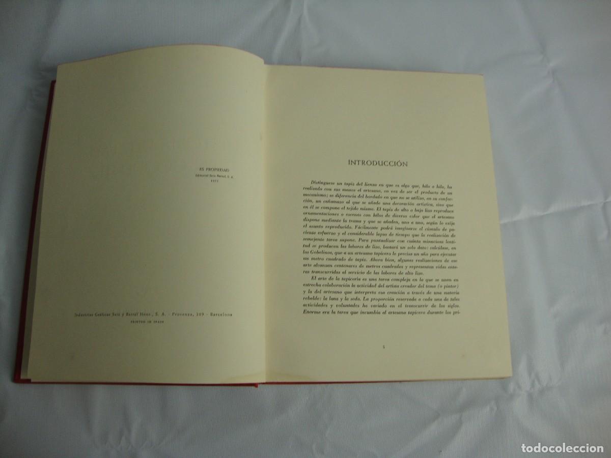 Libros de segunda mano: Historia del tapiz en occidente Seix Barral - Foto 4