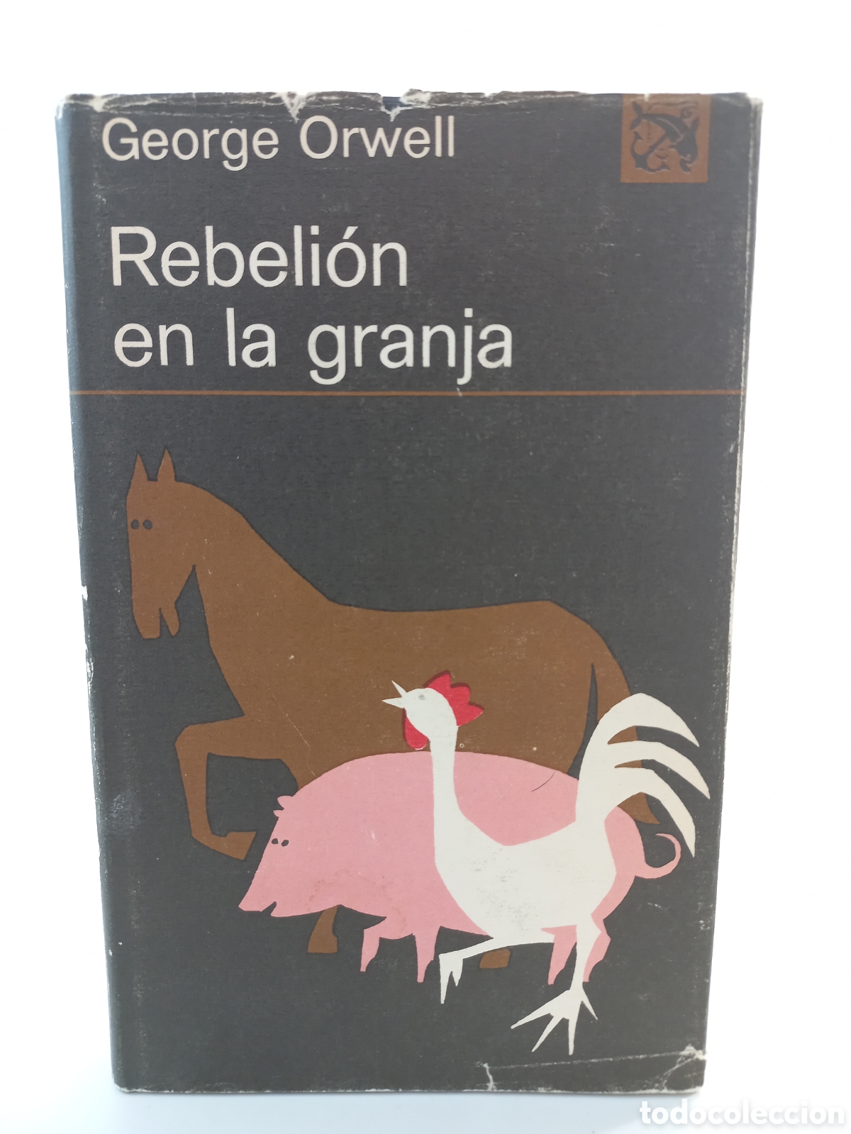 Libros de segunda mano: Rebeli&oacute;n en la Granja. George Orwell. Destino, ancora y delf&iacute;n, 1975.