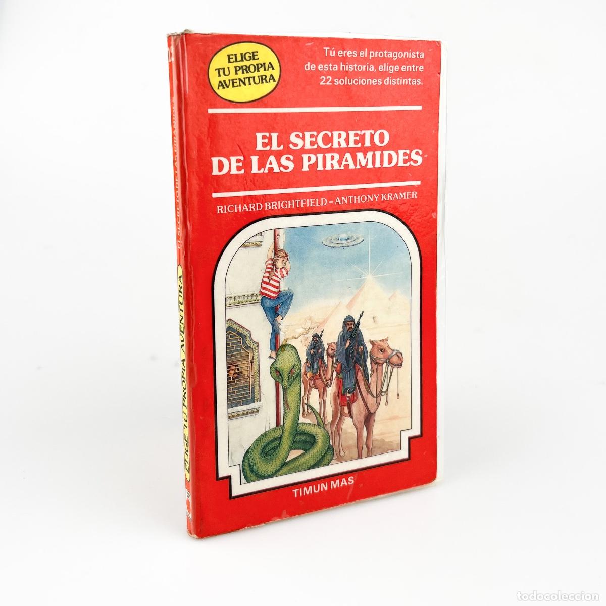 Libros de segunda mano: El Secreto de las Piramides, Richard Brightfield - Anthony Kramer, Timun M&aacute;s