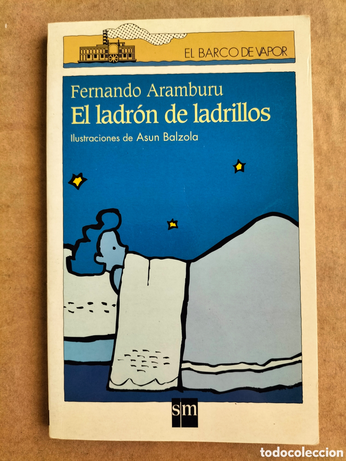 Second hand books: El ladr&oacute;n de ladrillos. Fernando Aramburu. El barco de vapor 71. Ediciones SM, 1998. Libro