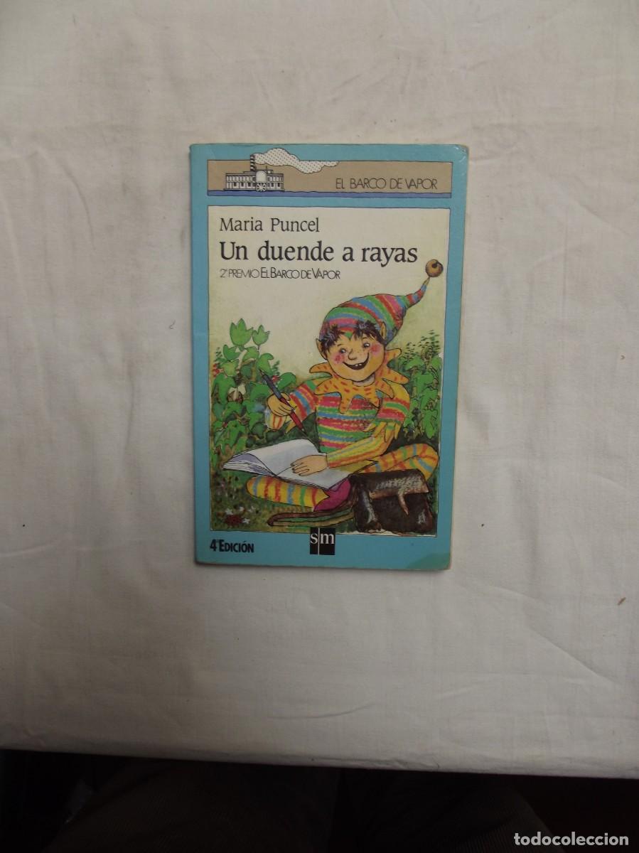 Libros de segunda mano: UN DUENDE A RAYAS DE MARIA PUNCEL - Foto 1