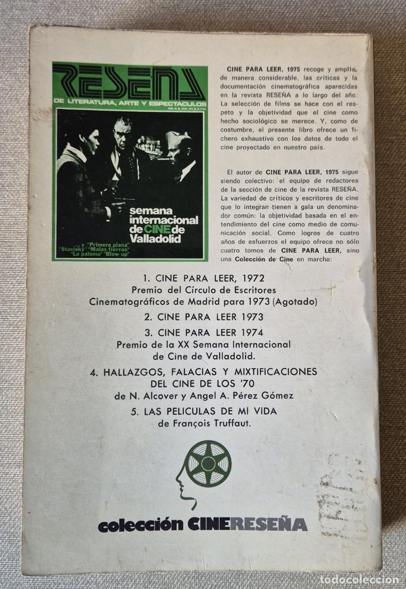 Libros de segunda mano: CINE PARA LEER. 1975. EQUIPO RESE&Ntilde;A - Foto 3