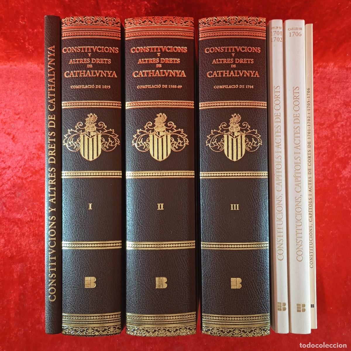 Libros de segunda mano: CONSTITUCIONS, CAP&Iacute;TOLS I ACTES DE CORT - EDICI&Oacute; FACS&Iacute;MIL - EDITORIAL BASE 1495 1588-1589 1704 / 228