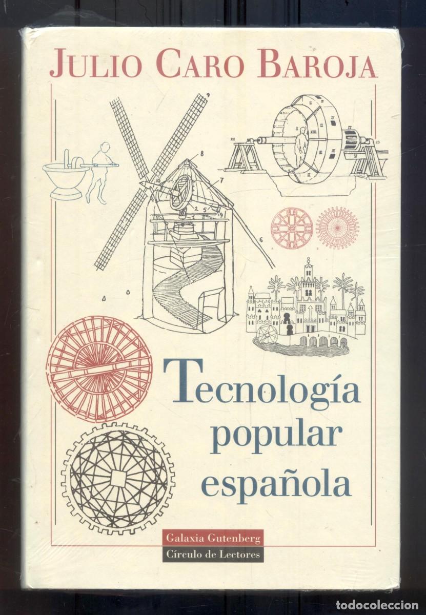 Libros de segunda mano: NUMULITE L0060 Tecnolog&iacute;a popular espa&ntilde;ola Julio Caro Baroja Nuevo con blister original