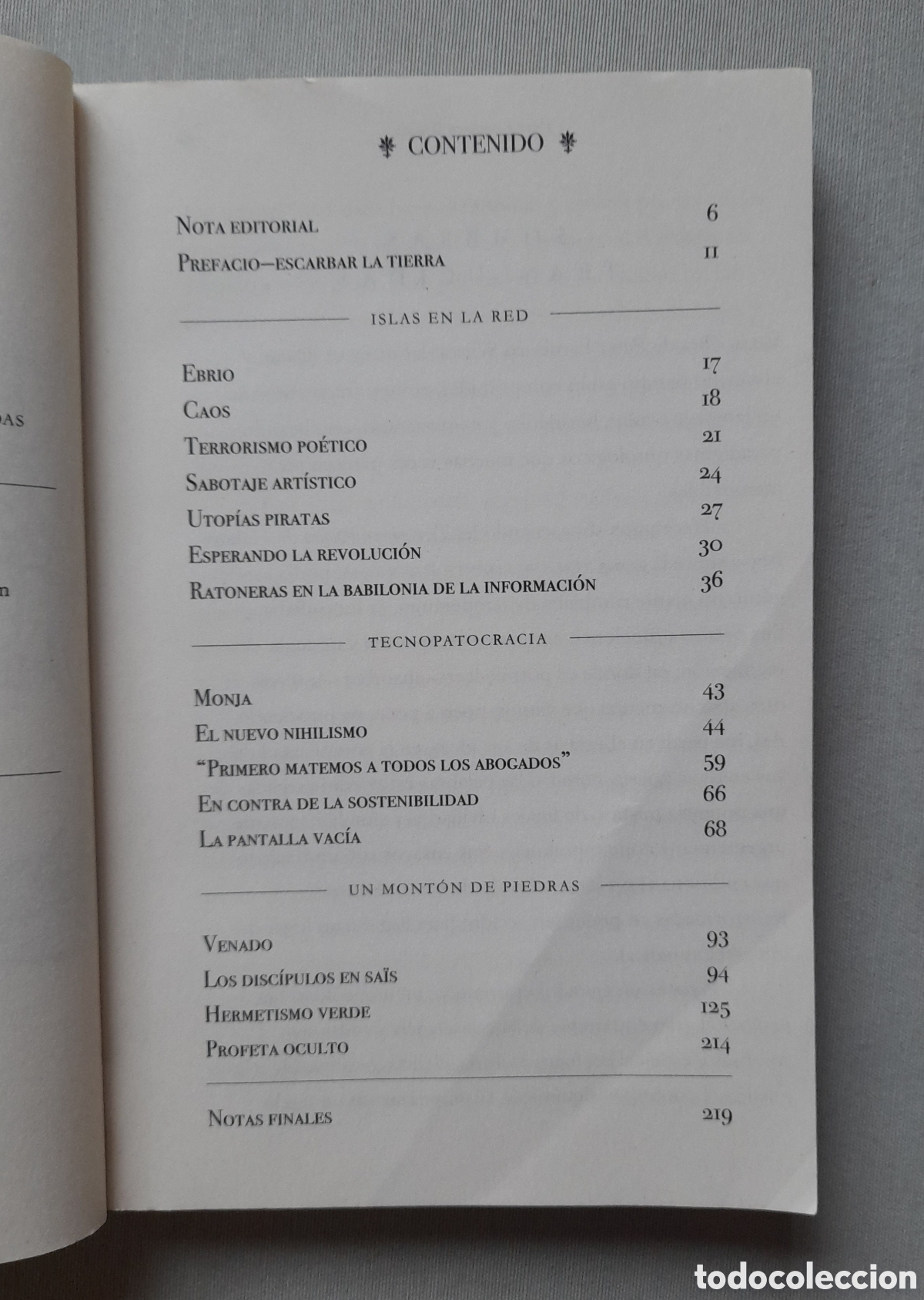 Libros de segunda mano: Sombras trasl&uacute;cidas. Peter Lamborn Wilson - Foto 4