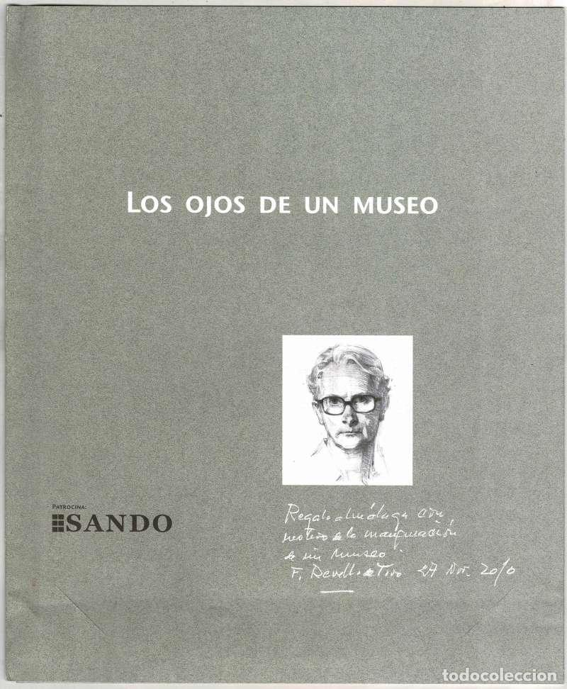 Libros de segunda mano: Los ojos de un museo. Carpeta con 3 reproducciones de dibujos de F. Revello Toro -