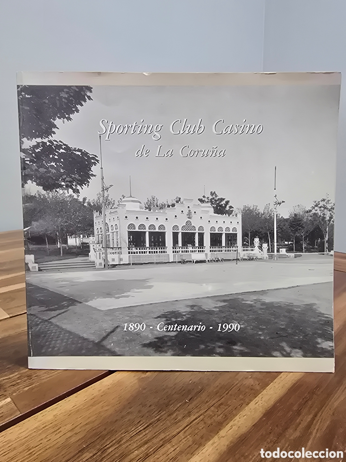 Libros de segunda mano: SPORTING CLUB CASINO DE LA CORU&Ntilde;A 1890-1990 album conmemorativo 100 a&ntilde;os