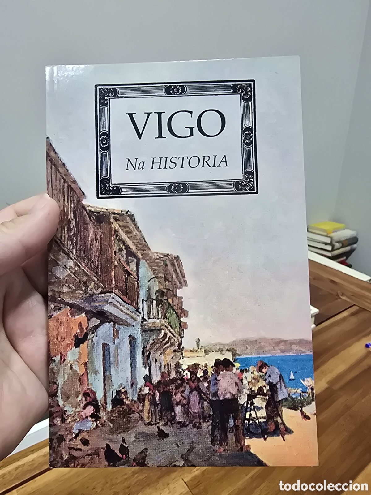 Libros de segunda mano: VIGO Na historia Basilio Cegarra A NOSA TERRA Consello de Vigo 2000 (gallego)