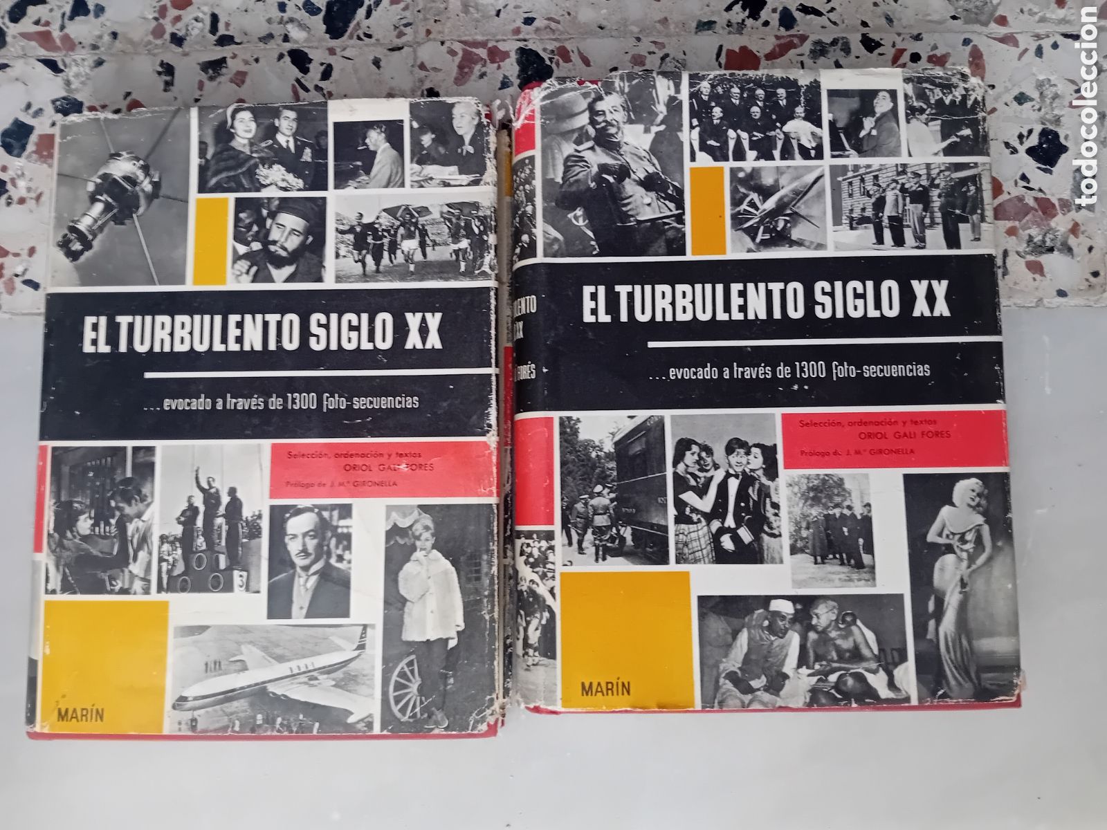 Libros de segunda mano: EL TURBULENTO SIGLO XX 2 vol&uacute;menes