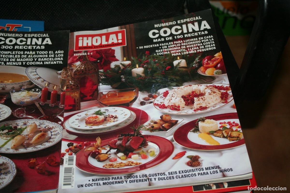 Libros de segunda mano: libro revista hola cocina 2006 y cocina divertida argui&ntilde;ano