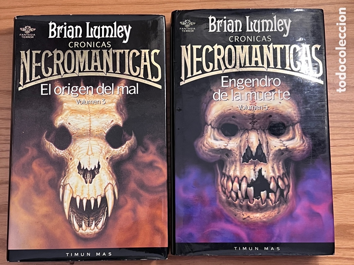 Libros de segunda mano: Cr&oacute;nicas Necromanticas Vol 3 y 5. Brian Lumley