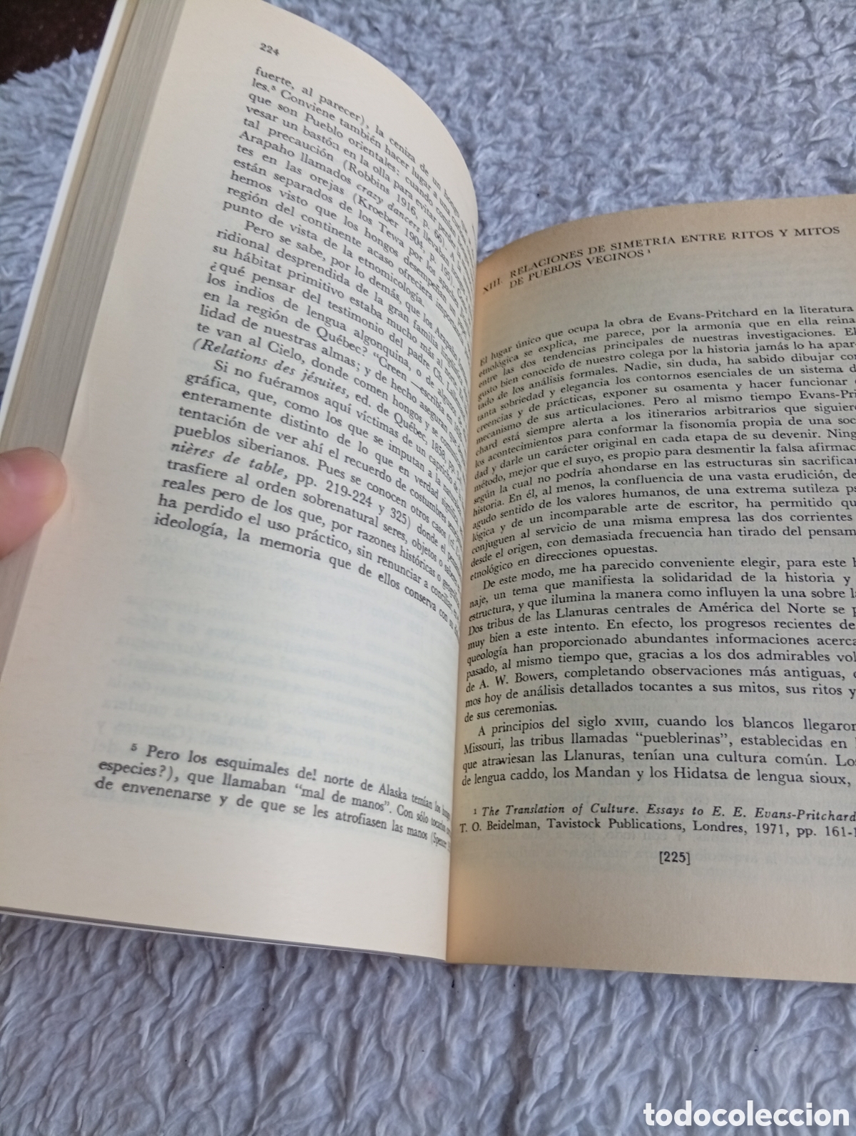 Libros de segunda mano: Antropolog&iacute;a estructural. Claude Levi-Strauss - Foto 5