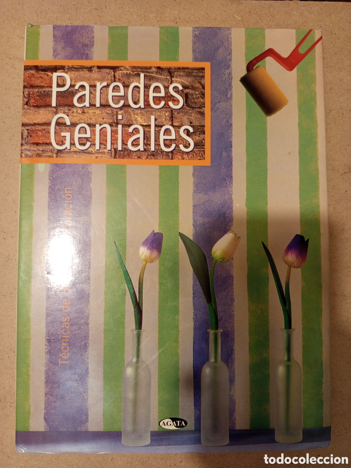 Libros de segunda mano: PAREDES GENIALES. TECNICAS DE DISE&Ntilde;O Y DECORACION