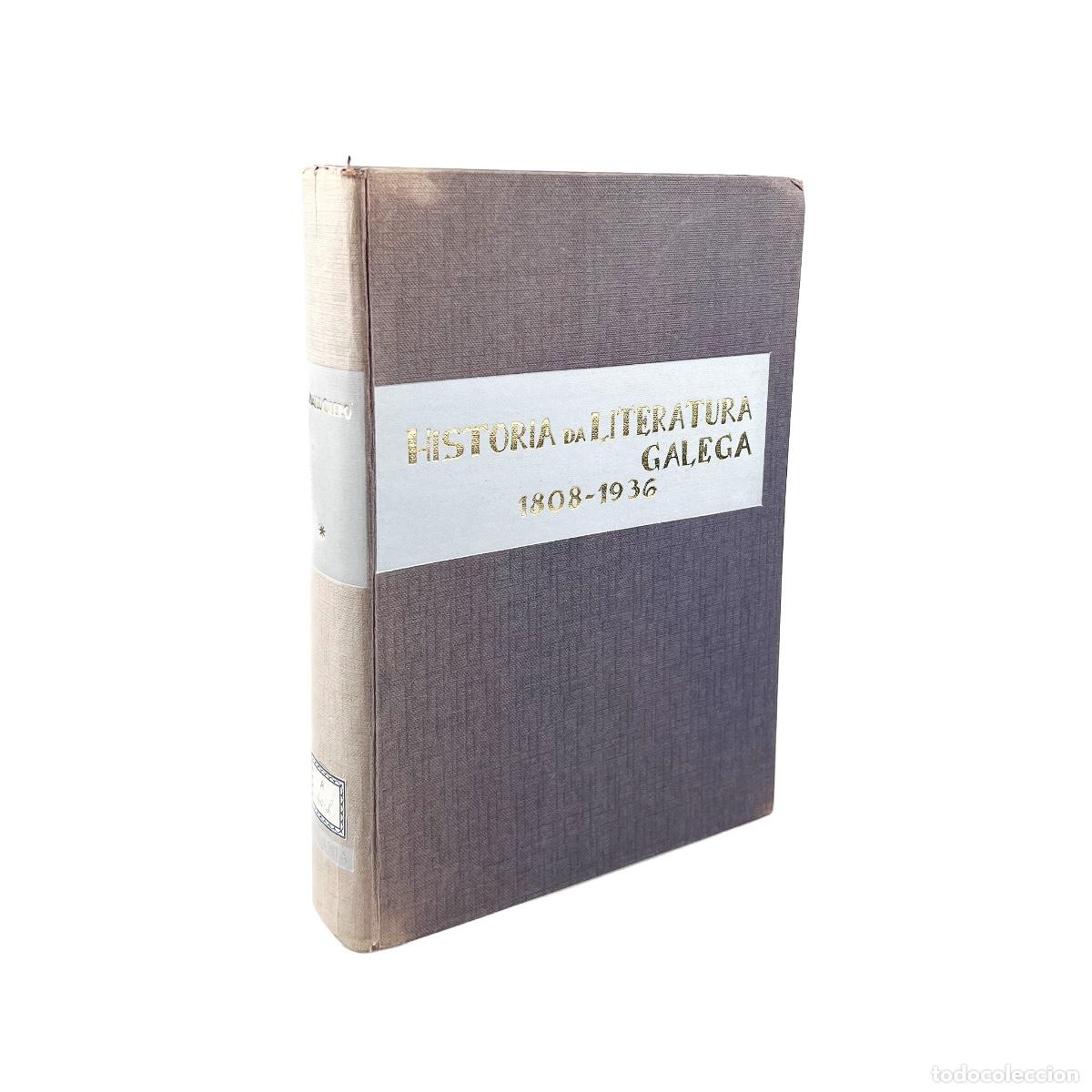 Libros de segunda mano: Historia da Literatura Galega I 1808-1936, Ricardo Carballo Calero
