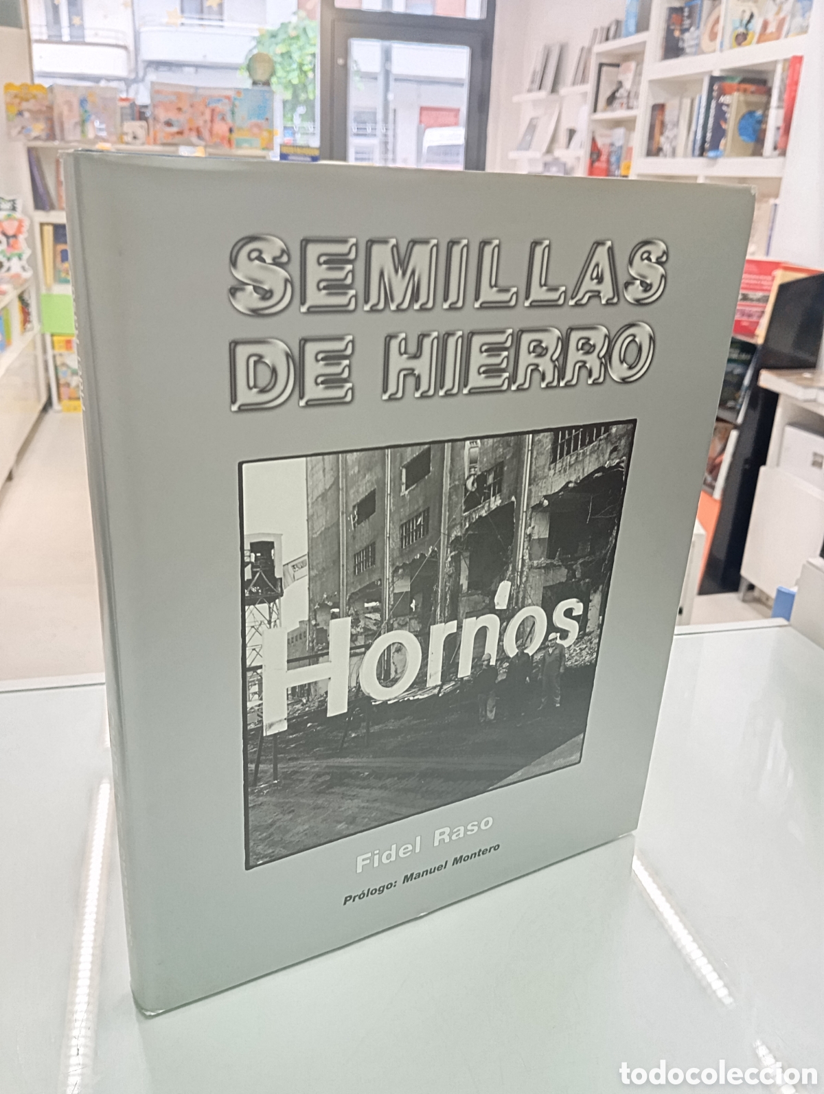 Libros de segunda mano: Semillas de Hierro Fidel Raso Altos Hornos Vizcaya AHV ACB SESTAO ARQUEOLOGIA INDUSTRIAL PAIS VASCO