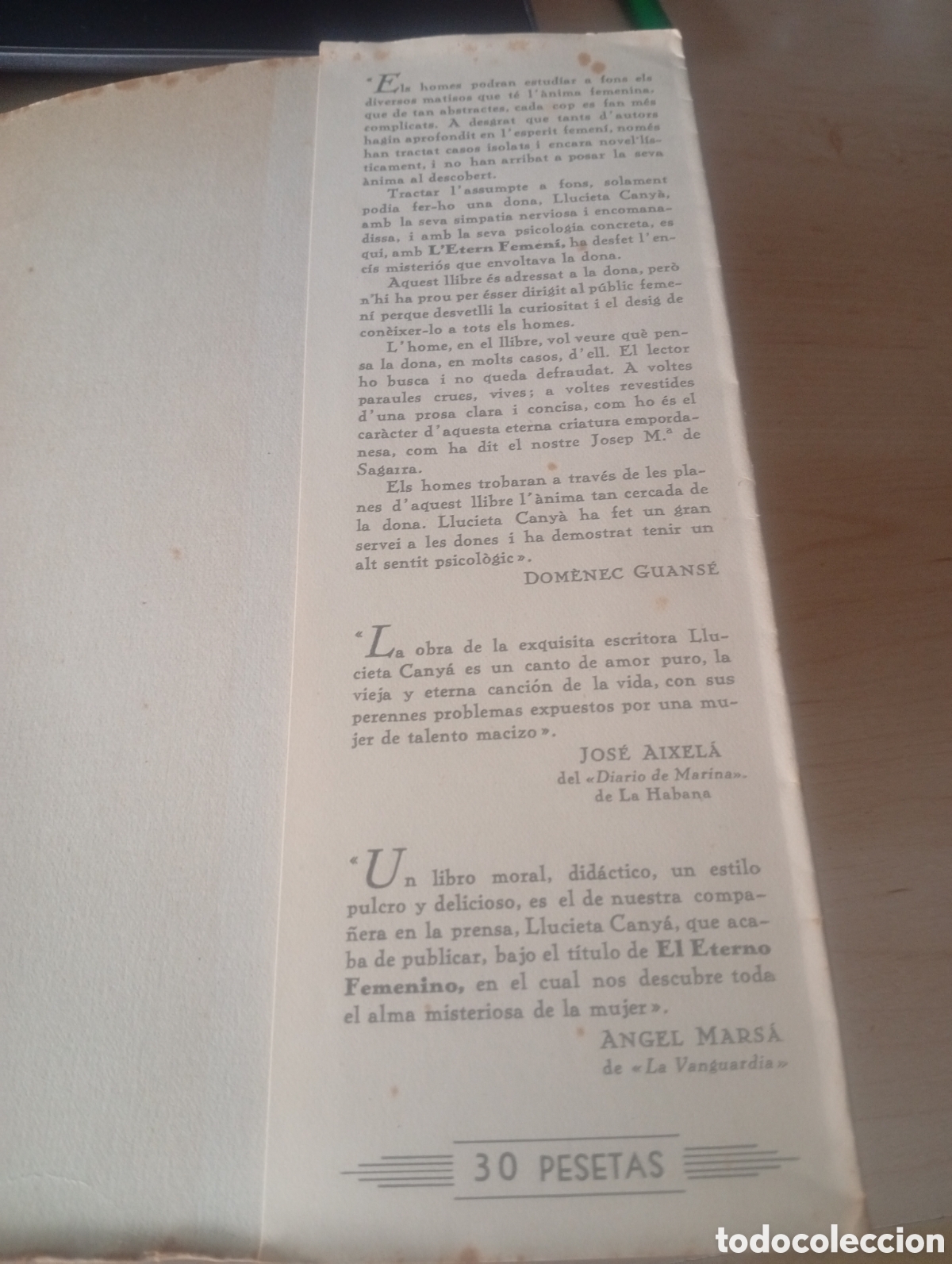 Libros de segunda mano: Libro Letern femen&iacute; de Llucieta Cany&agrave; - Foto 5