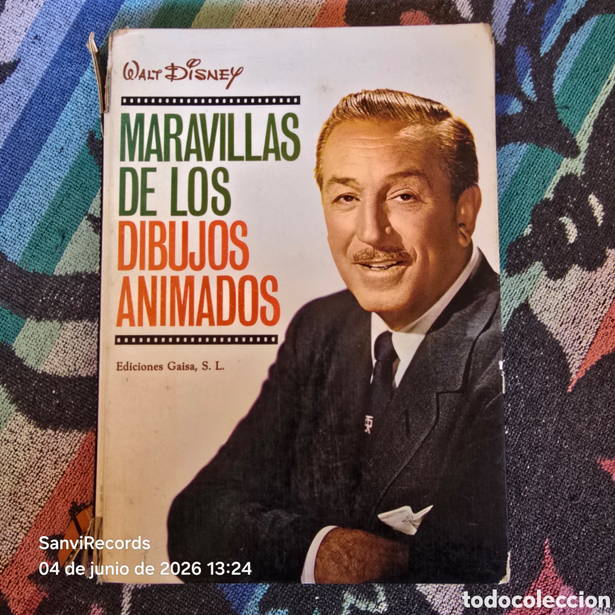 Second hand books: WALT DISNEY, MARAVILLAS DE LOS DIBUJOS ANIMADOS (GAISA)