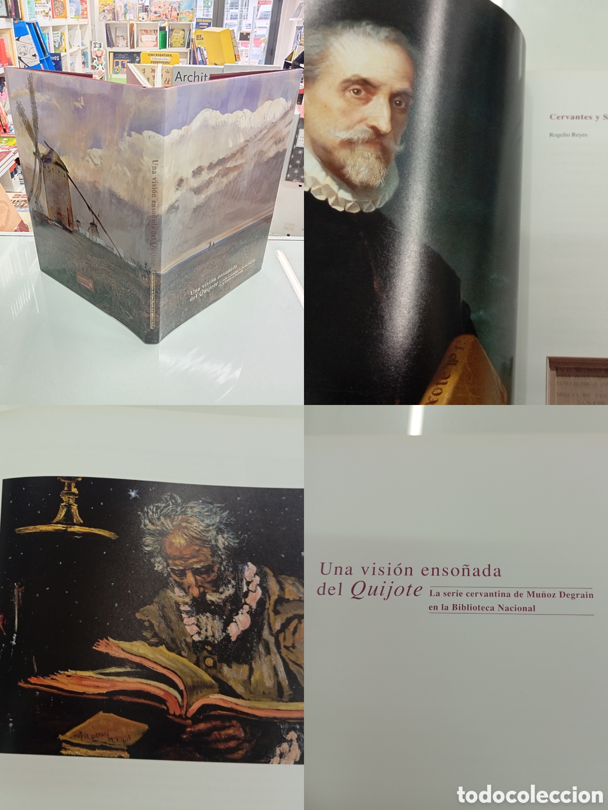 Libros de segunda mano: UNA VISI&Oacute;N ENSO&Ntilde;ADA DEL QUIJOTE SERIE CERVANTINA MU&Ntilde;OZ DEGRAIN BIBLIOTECA NACIONAL CERVANTES NUEVO