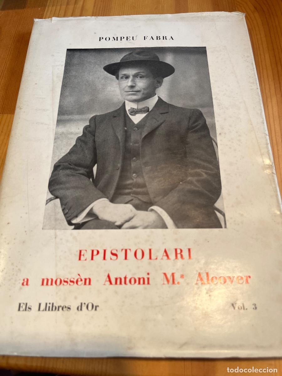 Libros de segunda mano: Epistolari a moss&egrave;n Antoni M. Alcover