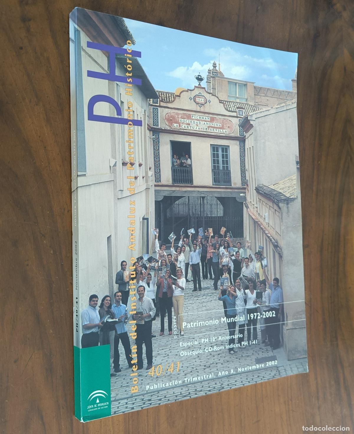 Libros de segunda mano: BOLETIN DEL INSTITUTO ANDALUZ DEL PATRIMONIO HIST&Oacute;RICO N&ordm;40