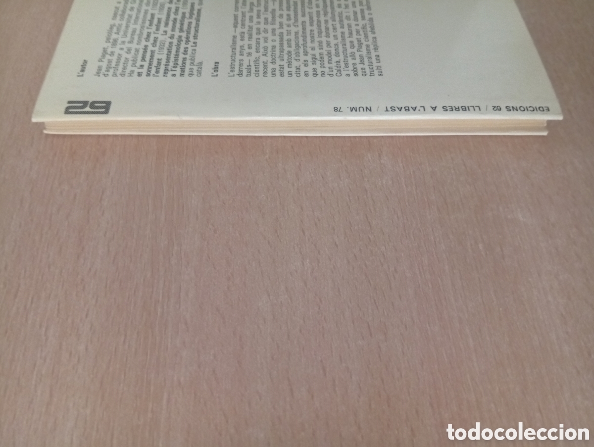 Libros de segunda mano: LESTRUCTURALISME. Jean Piaget - Foto 5
