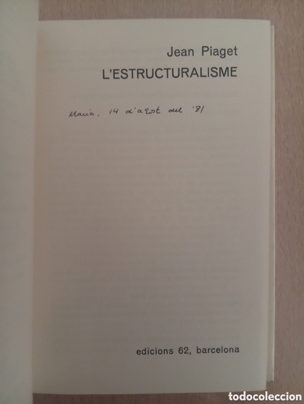 Libros de segunda mano: LESTRUCTURALISME. Jean Piaget - Foto 7