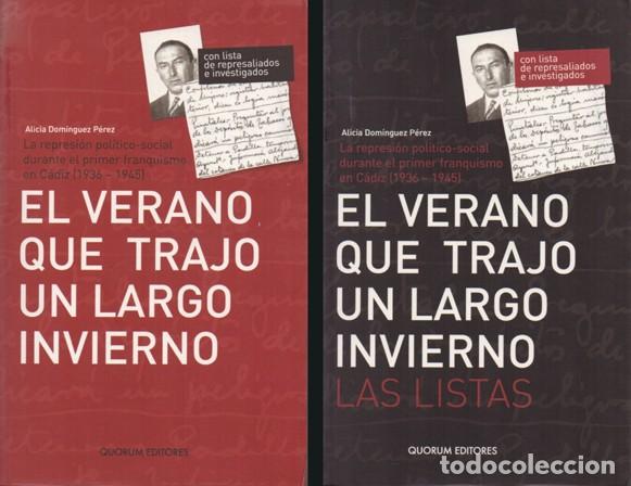 Libros de segunda mano: EL VERANO QUE TRAJO UN LARGO INVIERNO. 2 TOMOS. CONTIENE DVD - DOMINGUEZ PEREZ, ALICIA - A-CA-4354