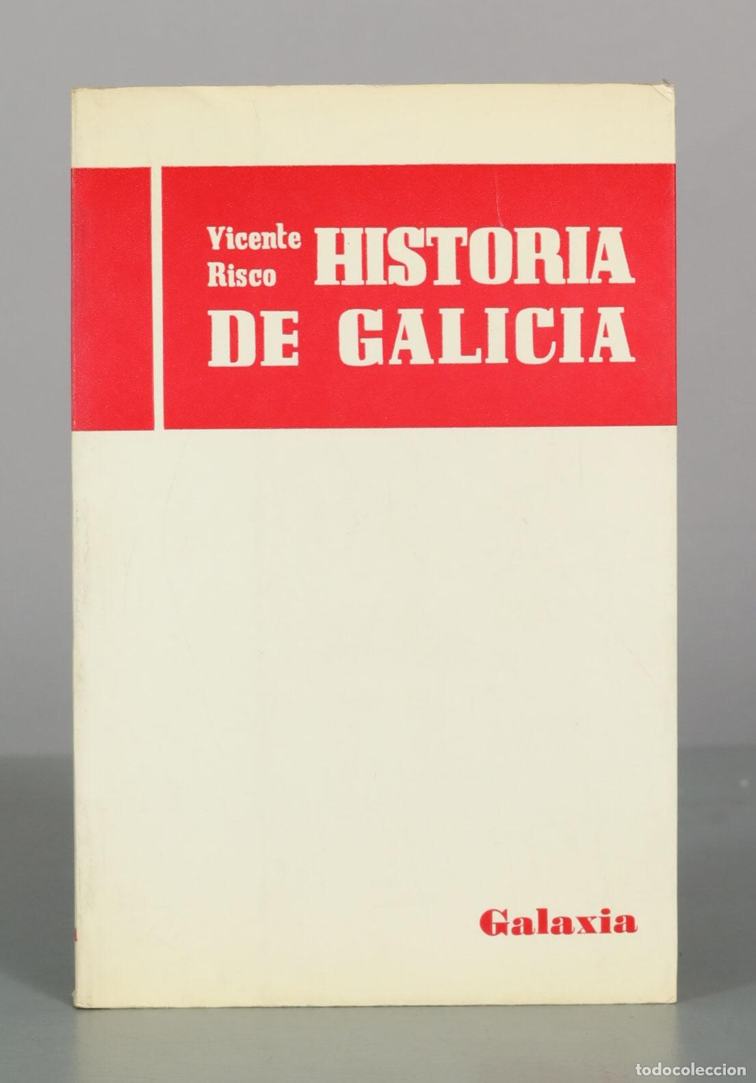 Libros de segunda mano: Historia de Galicia - Vicente Risco - Editorial Galaxia