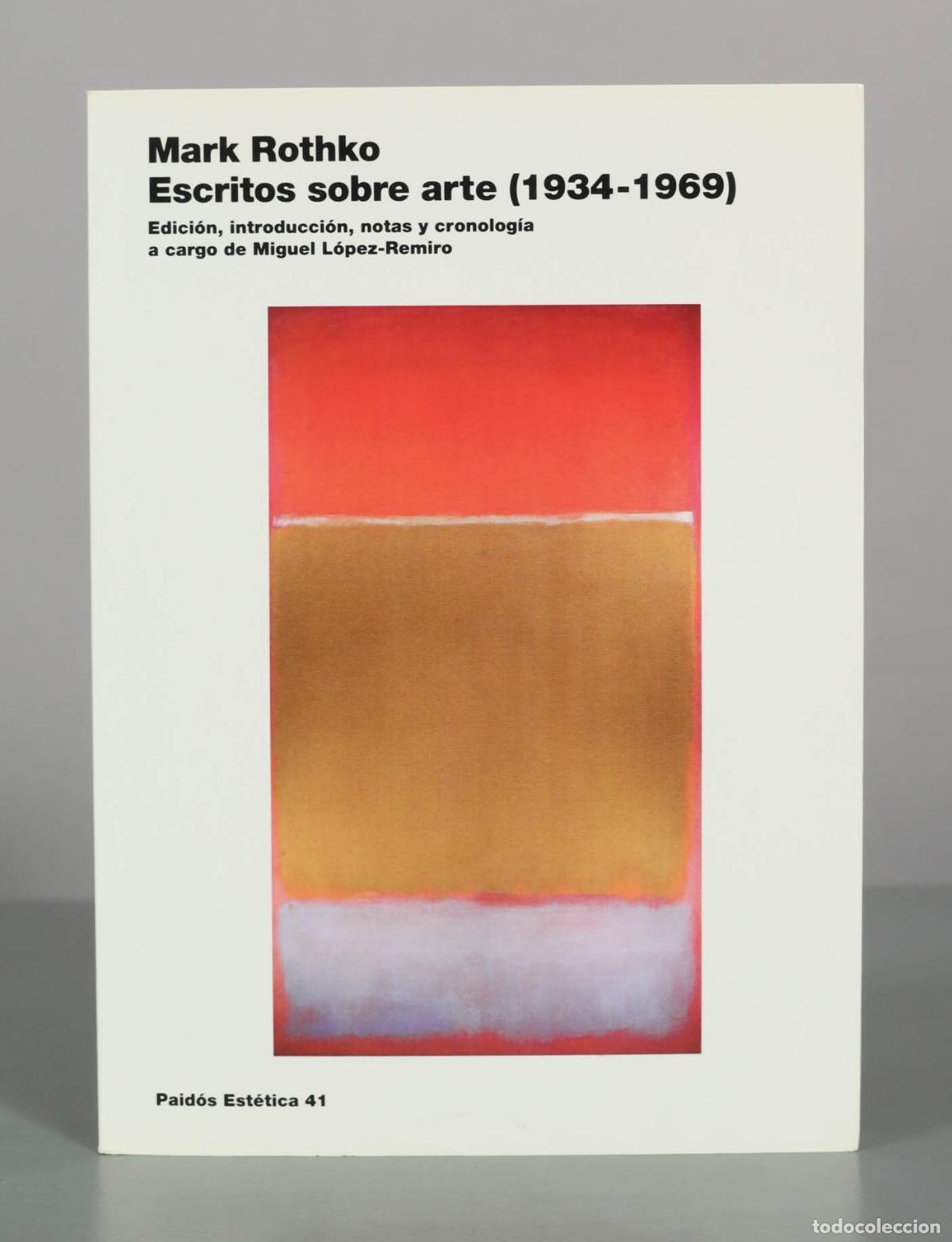 Libros de segunda mano: Escritos sobre arte - Mark Rothko - Ediciones Paid&oacute;s