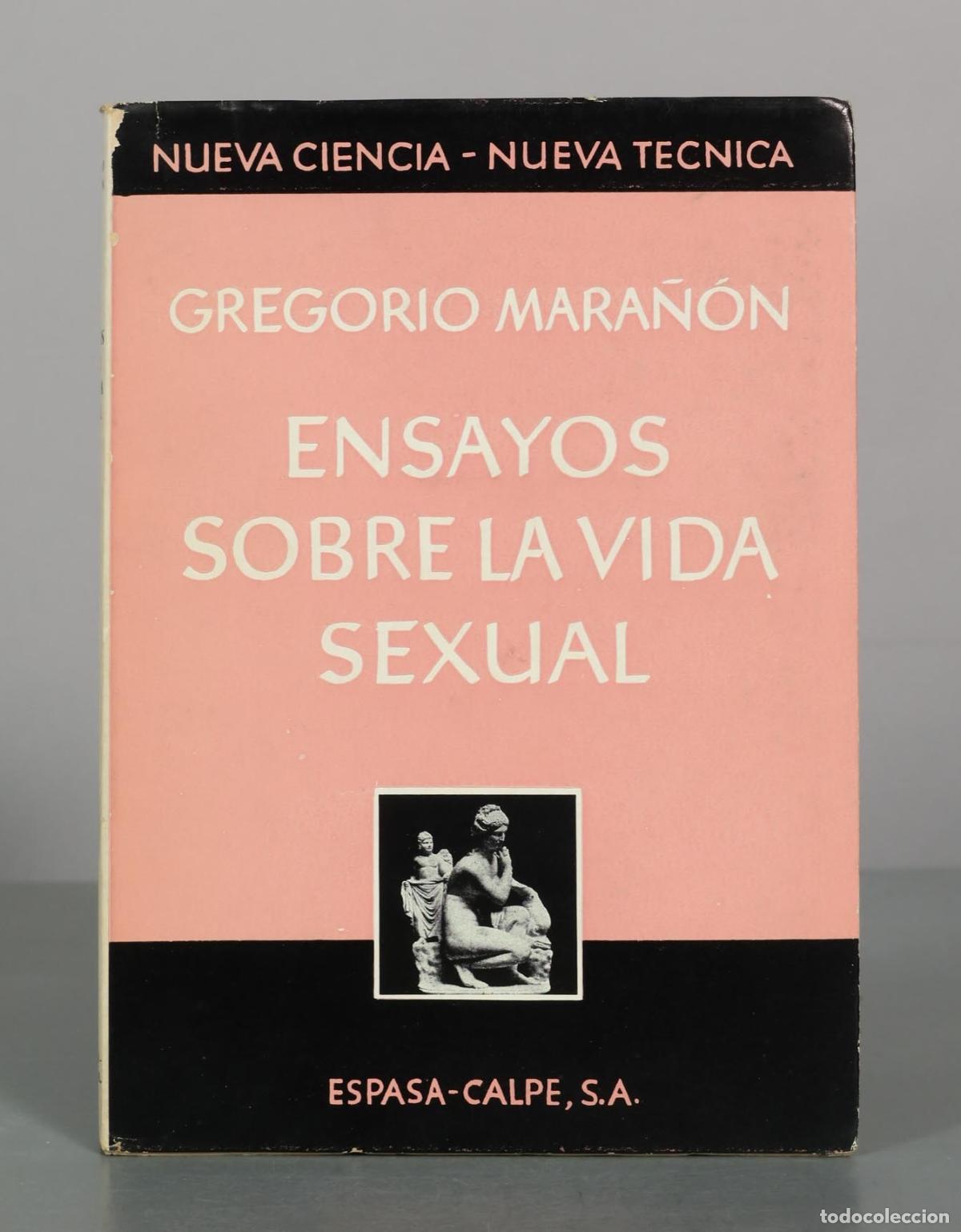 Libros de segunda mano: Ensayos sobre la vida sexual - Gregorio Mara&ntilde;&oacute;n - Espasa-Calpe