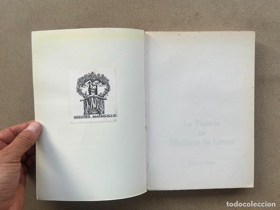 Libros de segunda mano: La Plater&iacute;a en Monforte de Lemos / Manuela S&aacute;ez Gonz&aacute;lez / - Foto 3