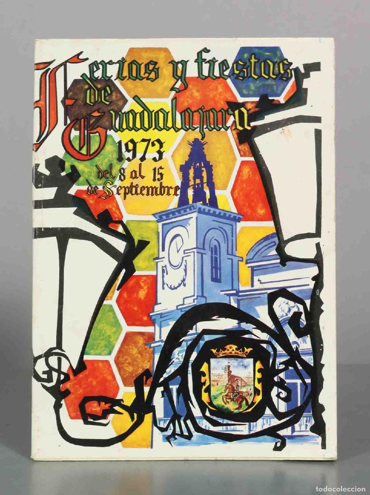 Libros de segunda mano: Programa Oficial Ferias y Fiestas de Guadalajara 1973