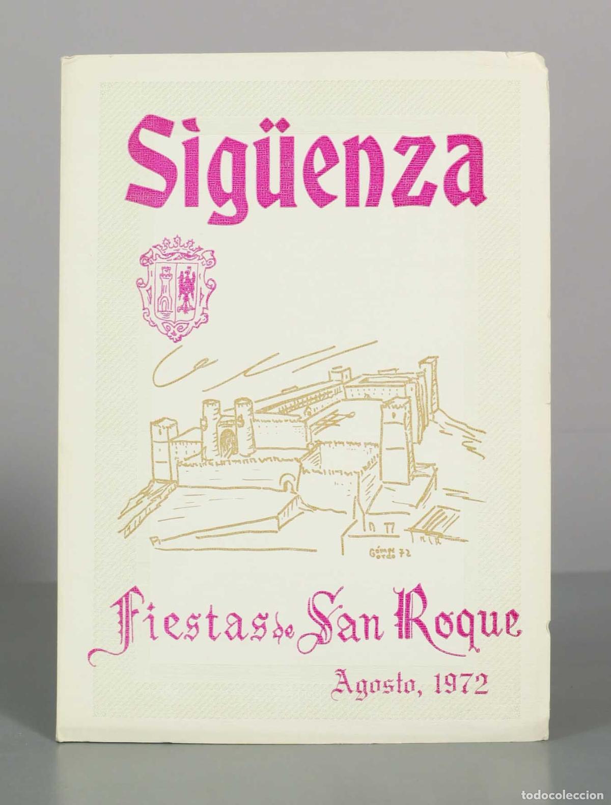 Libros de segunda mano: Sig&uuml;enza - Fiestas de San Roque 1972