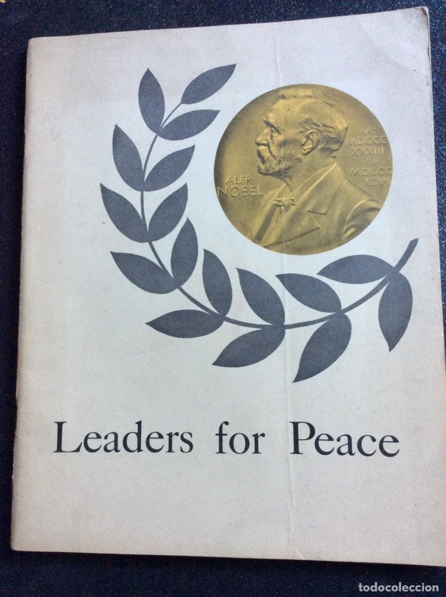 Libros de segunda mano: Leaders for Peace: American Winners of the Nobel Prize, 1954. Escasso exemplar