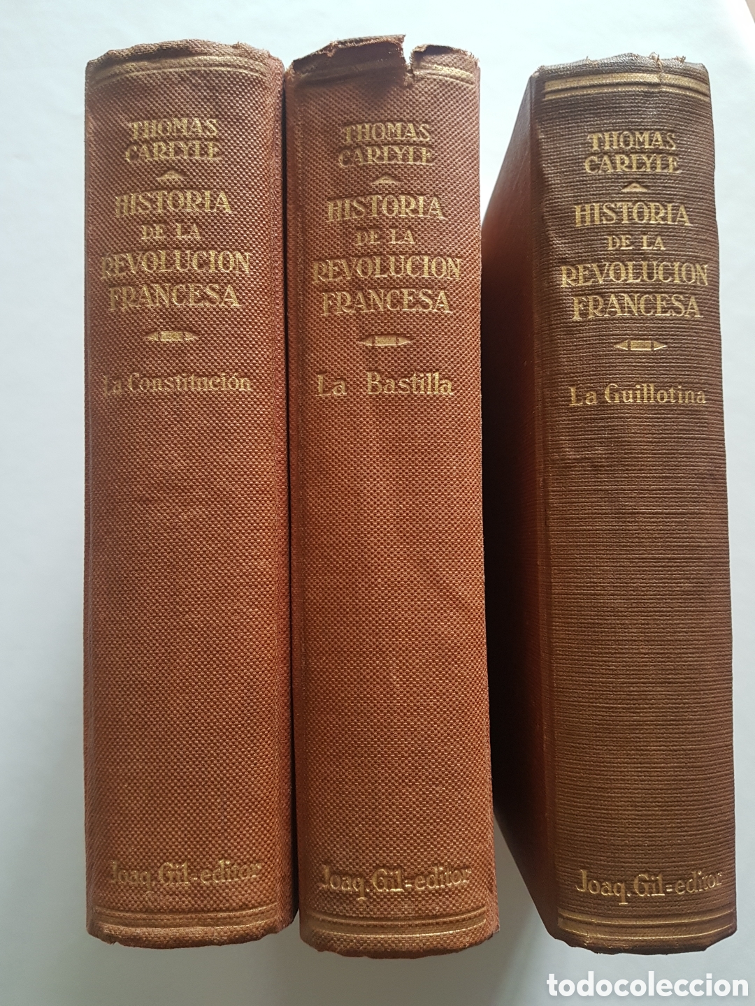 Gebrauchte B&uuml;cher: La revoluci&oacute;n francesa. Thomas carlyle. Completa