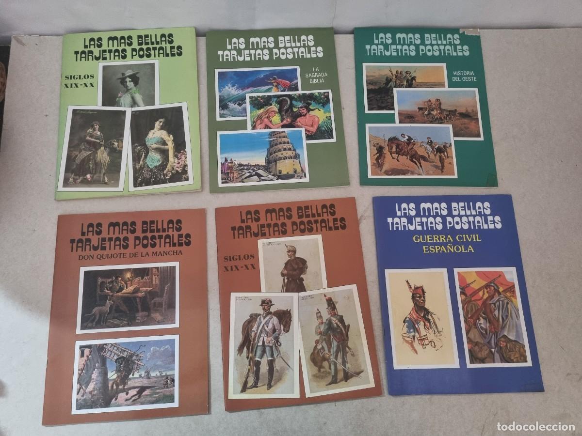 Libros de segunda mano: Lote de 6 libros Las m&aacute;s bellas postales - Foto 1