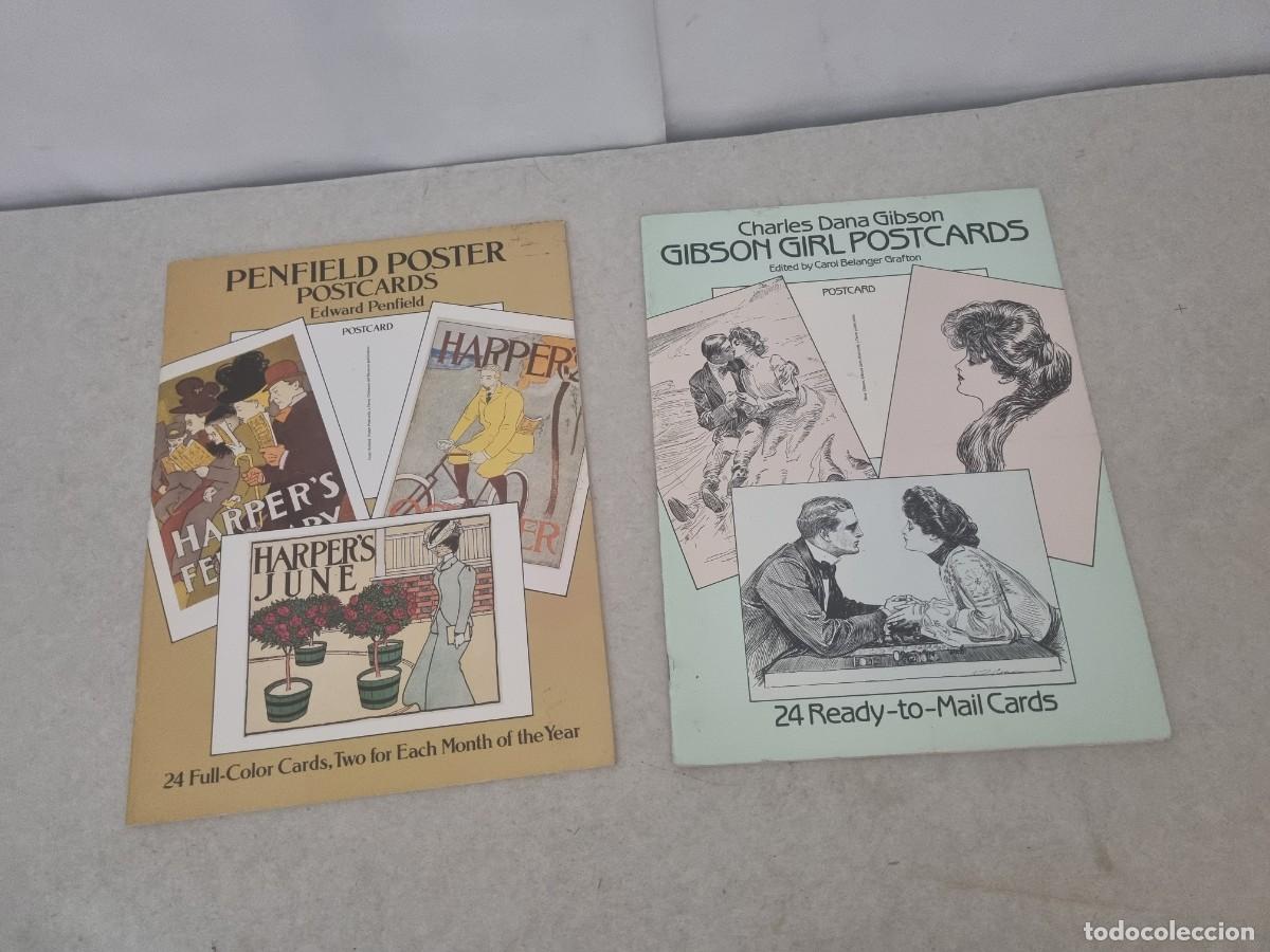 Libros de segunda mano: Lote de 2 libros con 24 postales cada uno - Foto 1